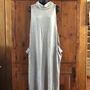 Eileen Fischer Sleeve-Less Pocket Dress Size Large